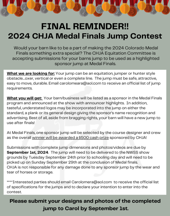 CHJA Medal Finals Jump Contest