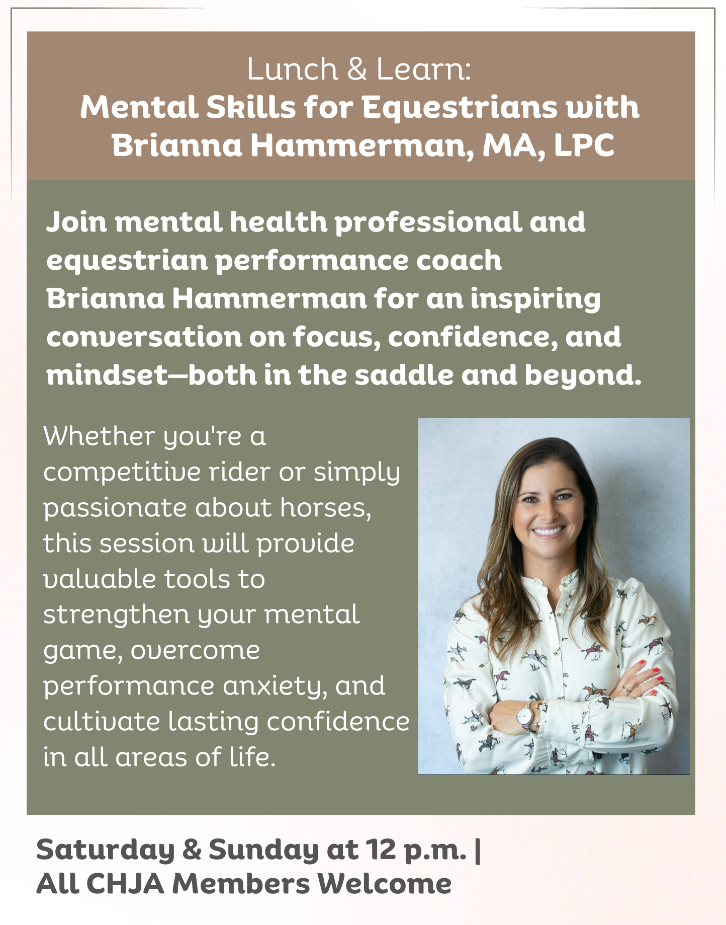 Mental Skills for Equestrians with Brianna Hammerman