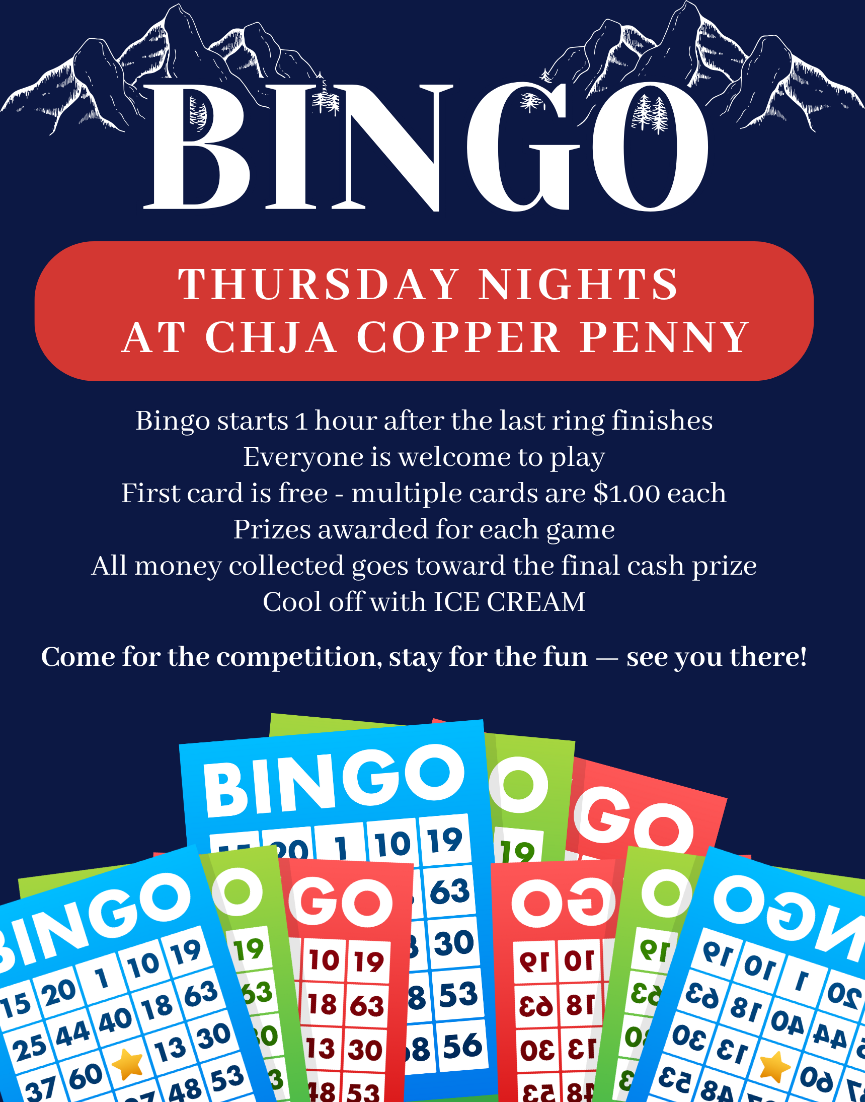 Thursday Night Bingo at Copper Penny