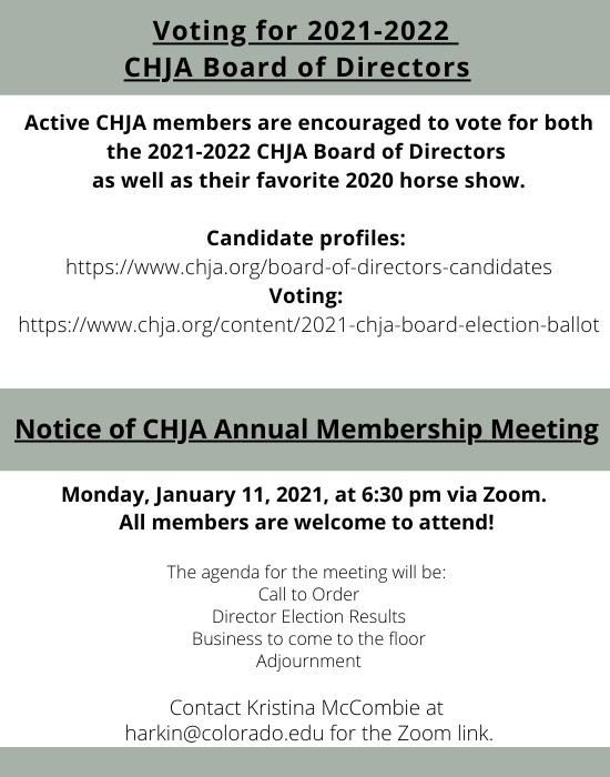 CHJA board election