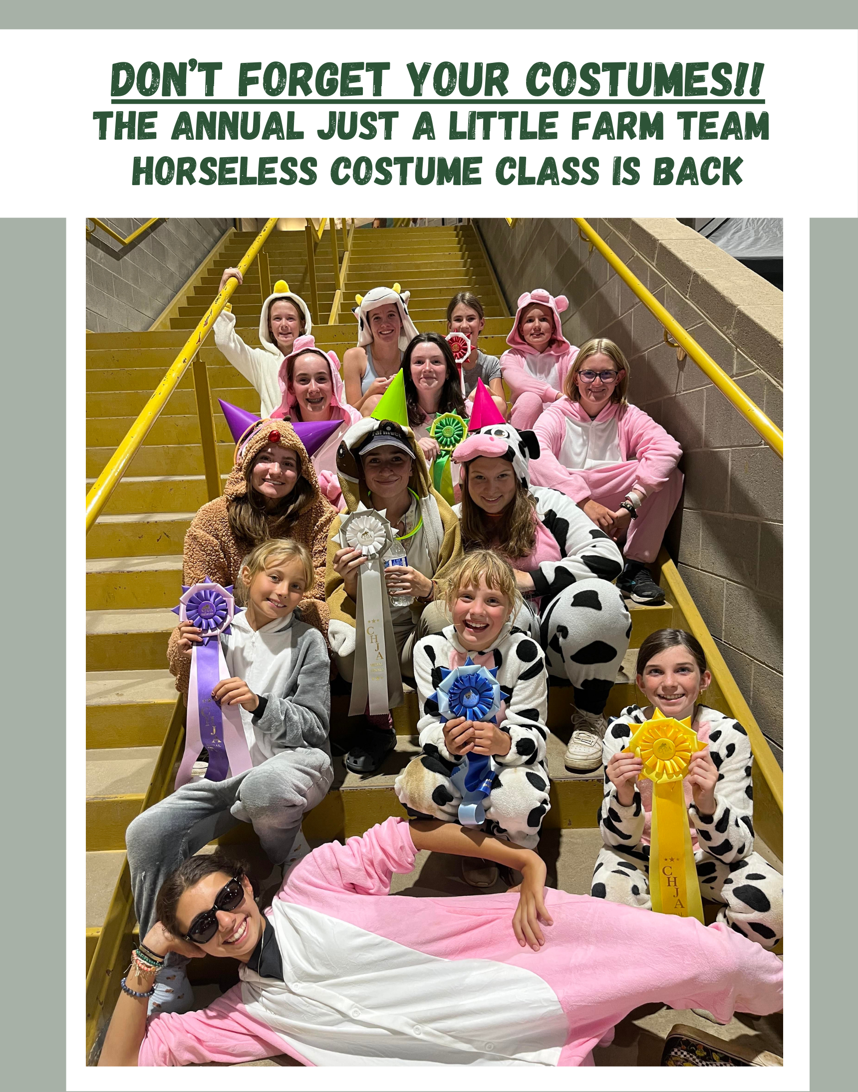 Horseless Costume Class