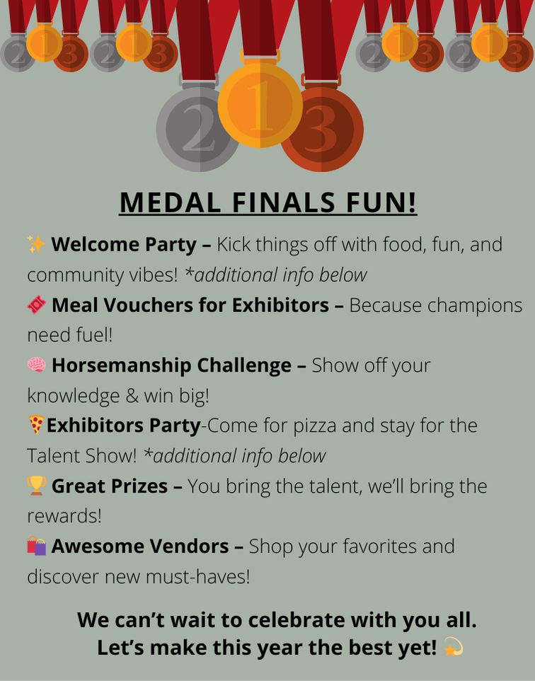 Medal Finals Fun!