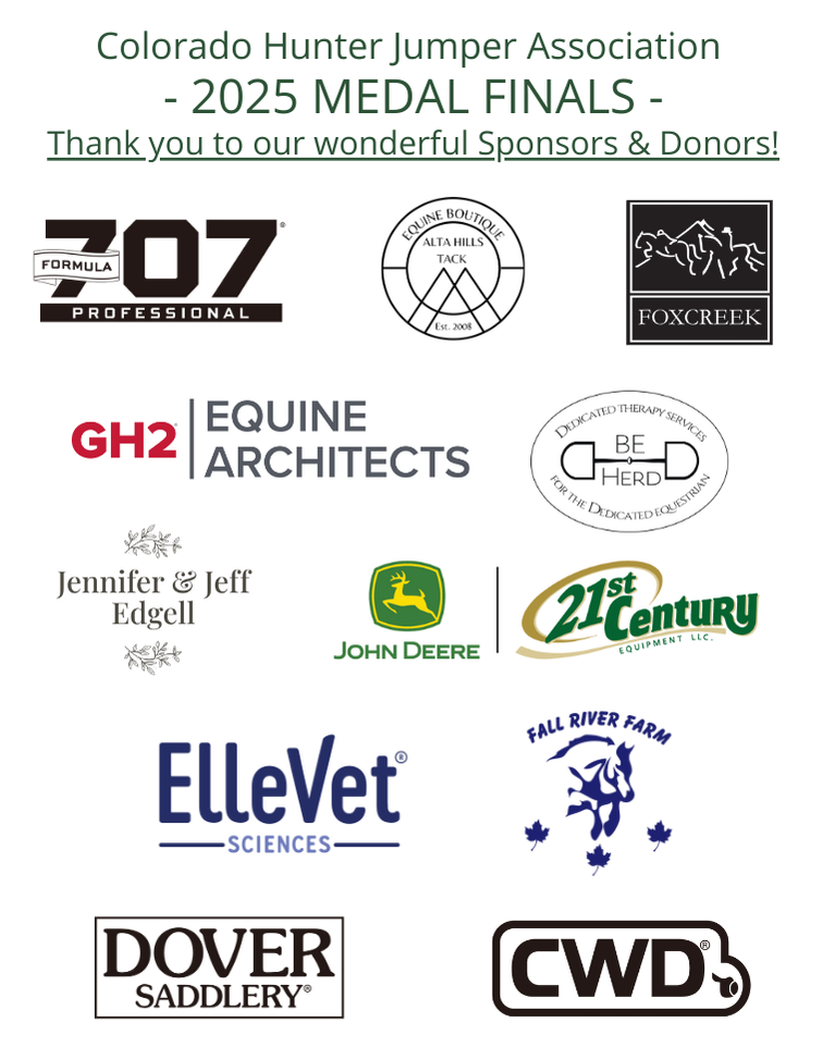 2025 Medal Finals Sponsors