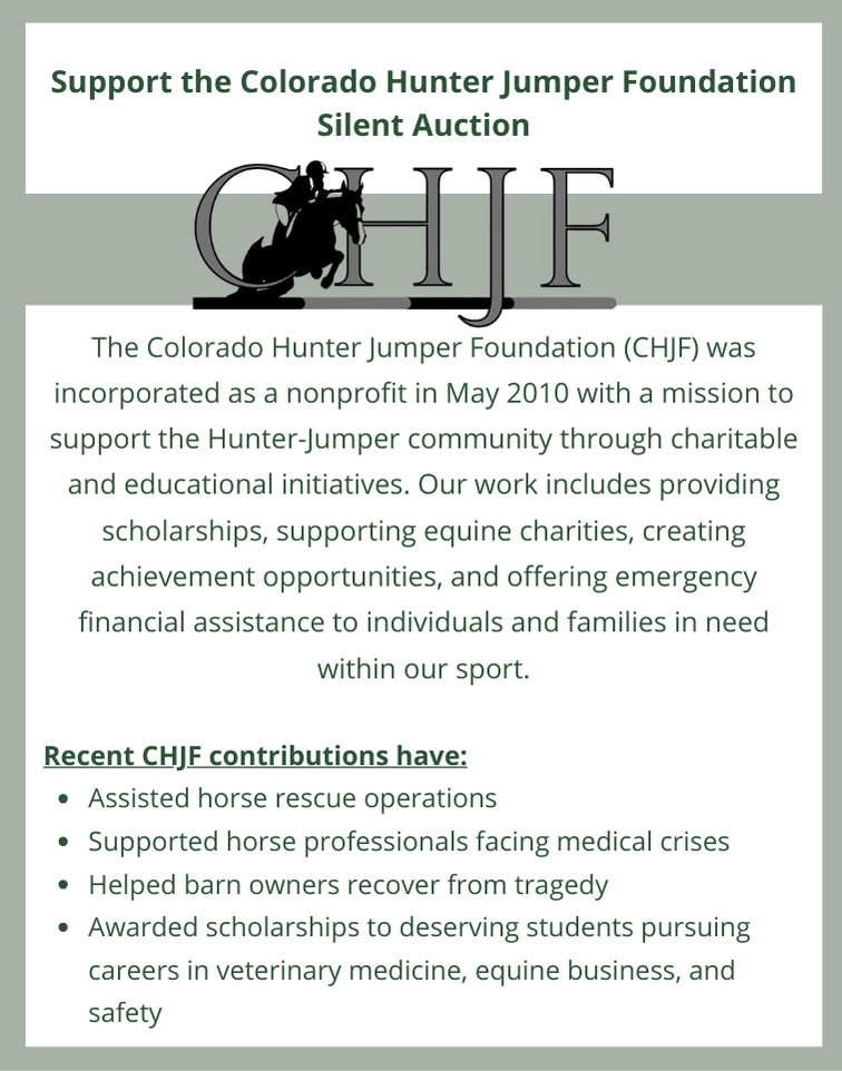 CHJF Silent Auction