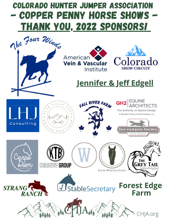Thank You 2022 Copper Penny Sponsors!