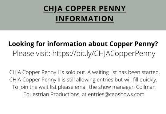 CHJA Copper Penny Information